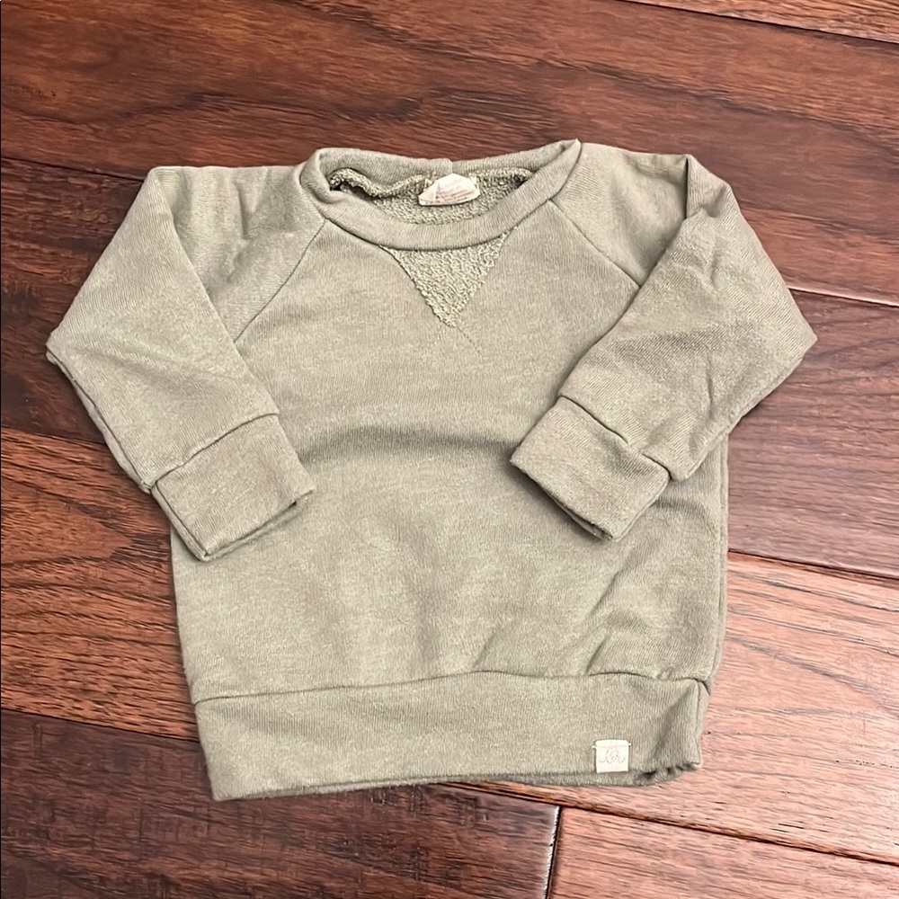 Kids Olive Green Sweatshirt